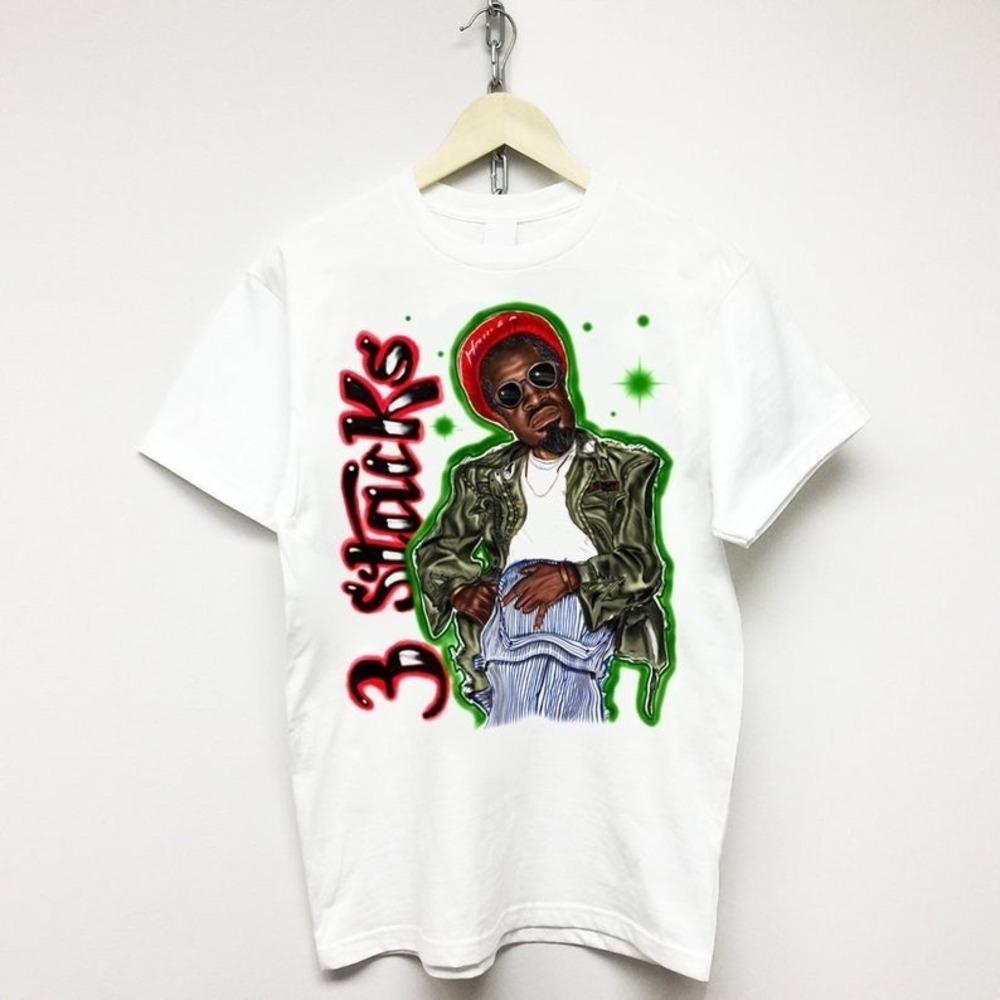 ANDRE 3000 T-SHIRT White Shirt
